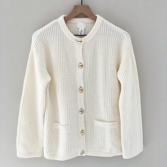 NWOT H&M Rib-Knit Cardigan - Picture 1 of 6